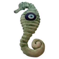 Hippocampe en céramique