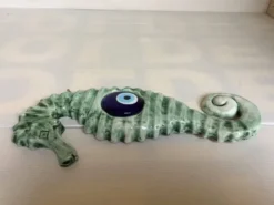 Hippocampe en céramique