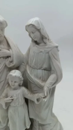 Holy Family in Biscuit Porcelain Firsts 900