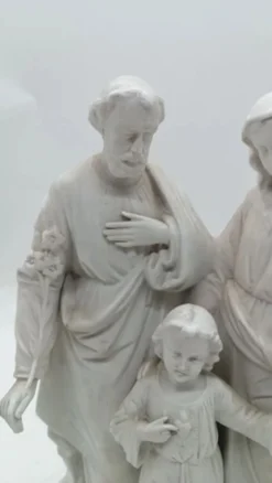 Holy Family in Biscuit Porcelain Firsts 900