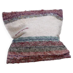 Housse de cousin artisanale tissé main en coton recyclé