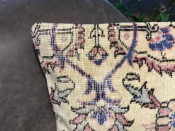 Housse de coussin artisanale bohème