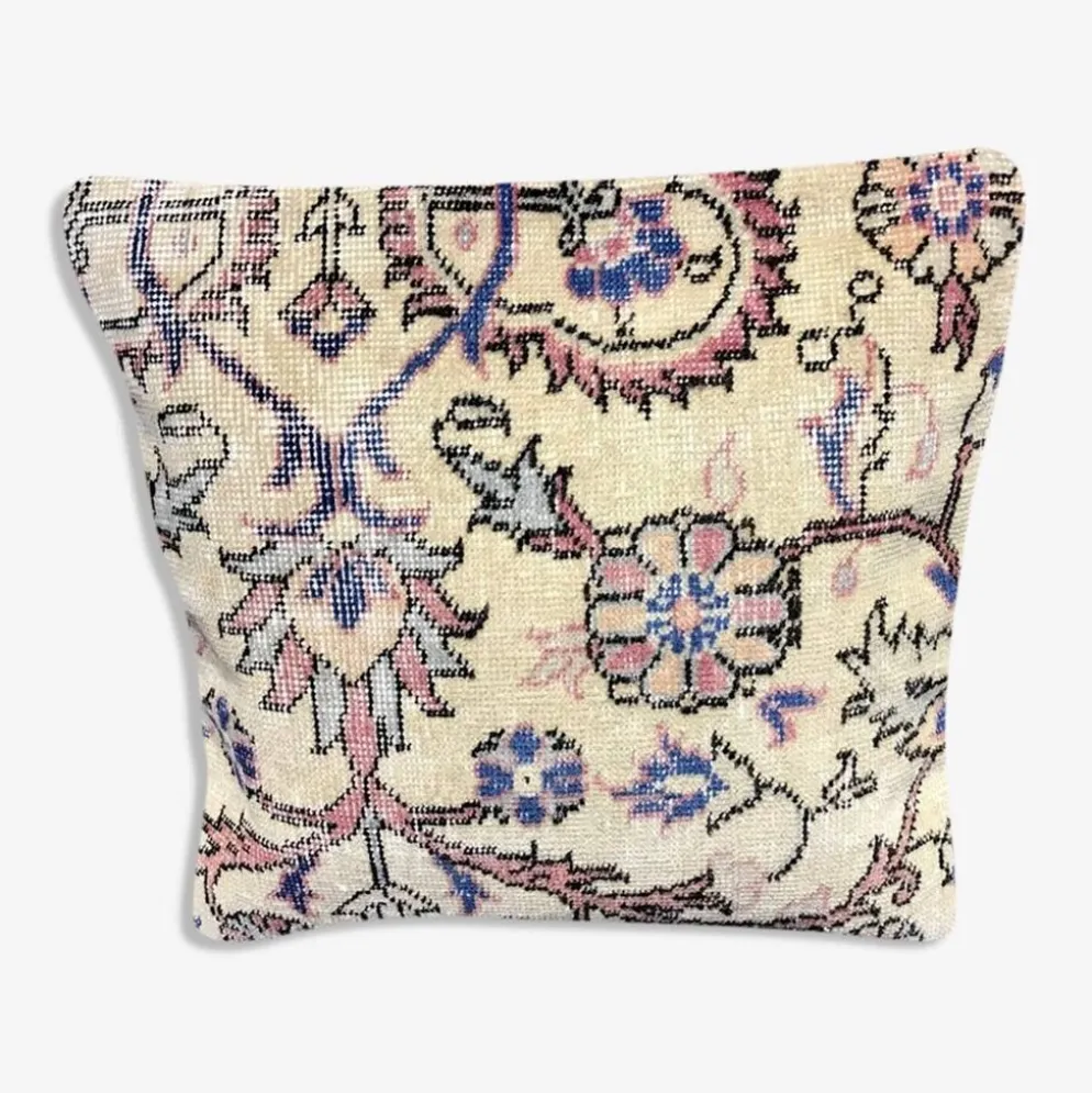 Housse de coussin artisanale bohème