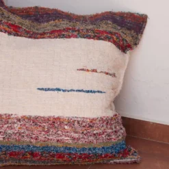 Housse de coussin artisanale - tissée main