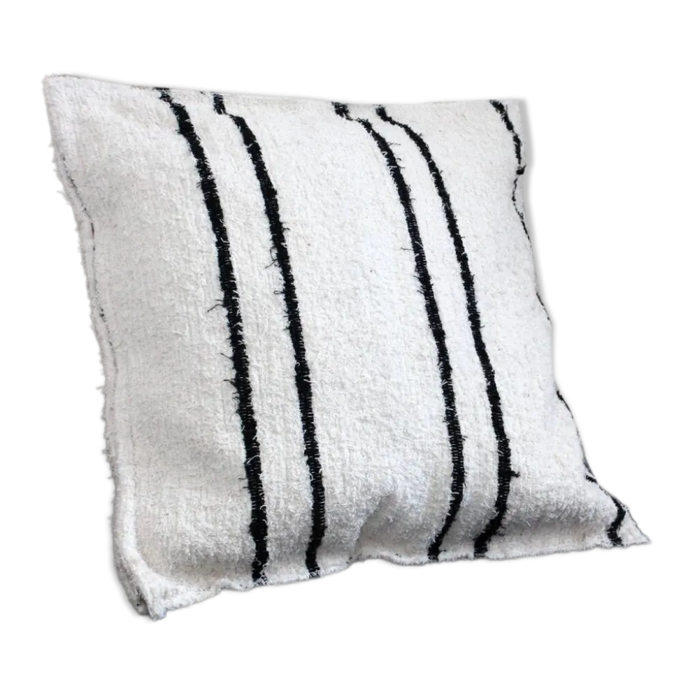 Housse de coussin artisanale - tissée main