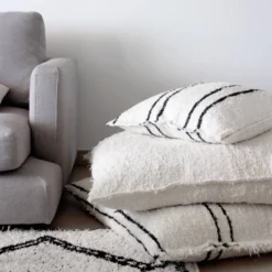 Housse de coussin artisanale - tissée main
