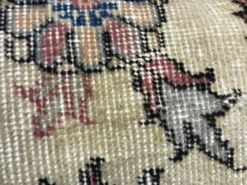 Housse de coussin lombaire en tapis décoloré 40x60 cm