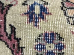 Housse de coussin lombaire en tapis décoloré 40x60 cm