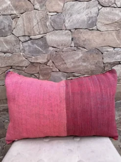 Housse de coussin vintage berbère marocaine en laine