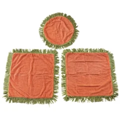 Housses de coussins en tissus chenille - Ref 1331