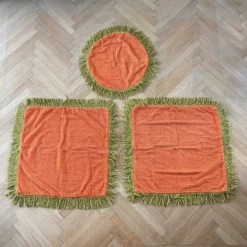 Housses de coussins en tissus chenille - Ref 1331