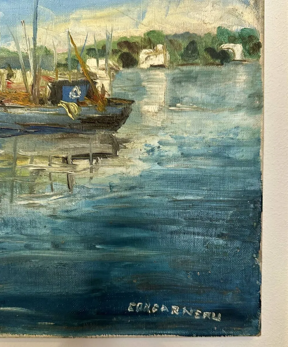 Huile originale Guy Pennamen – Concarneau, Bretagne