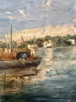 Huile originale Guy Pennamen – Concarneau, Bretagne