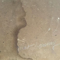 Huile sur carton représentant un enfant de chœur début XXe