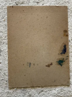 Huile sur carton signée A. Duwotock