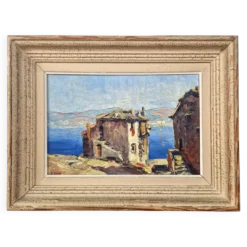 Huile sur panneau Gerard Cardella dit ZAROU tableau signé par l'artiste