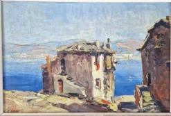 Huile sur panneau Gerard Cardella dit ZAROU tableau signé par l'artiste