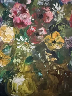 Huile sur panneau signée Renaud Gouiran