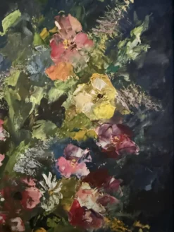 Huile sur panneau signée Renaud Gouiran