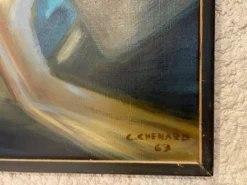 Huile sur toile Christian CHENARD - 67