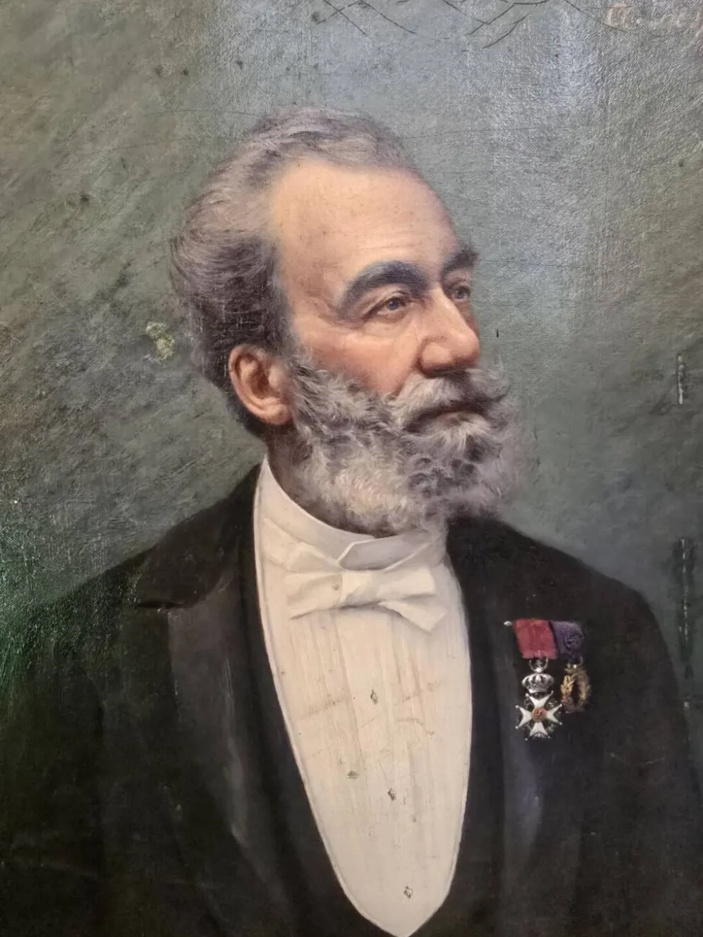 Huile sur toile datée de 1903.