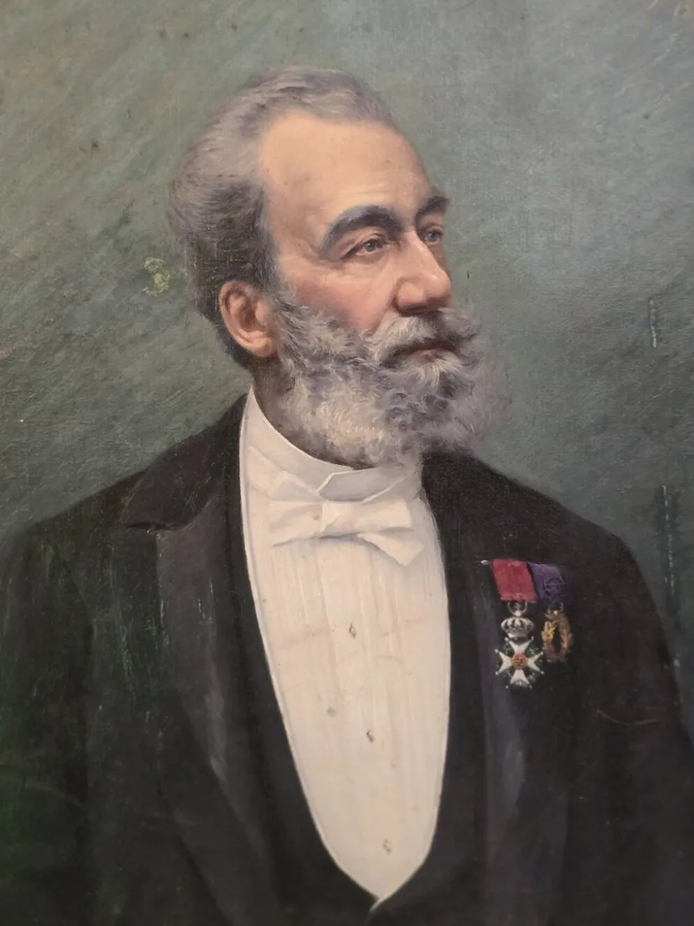 Huile sur toile datée de 1903.