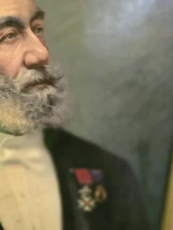 Huile sur toile datée de 1903.