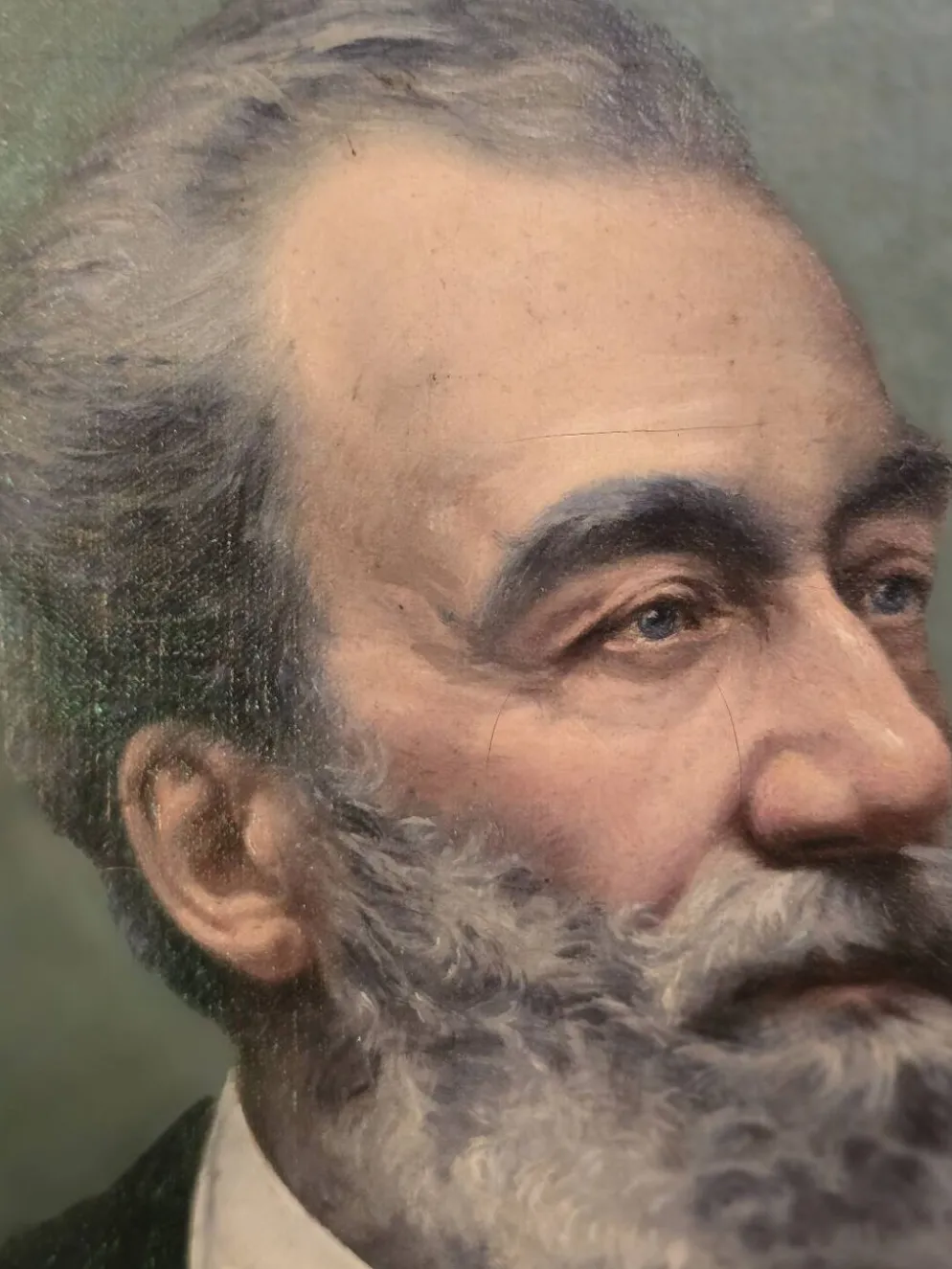 Huile sur toile datée de 1903.