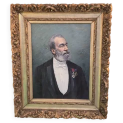Huile sur toile datée de 1903.
