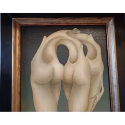Huile sur toile J.M Sostras 1974