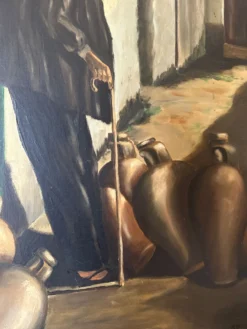 Huile sur toile