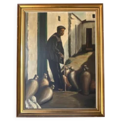 Huile sur toile