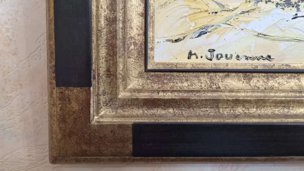 Huile sur toile « Le vieil arbre » — Michel Jouenne (Format 5F))