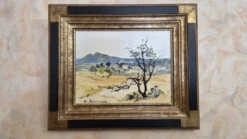 Huile sur toile « Le vieil arbre » — Michel Jouenne (Format 5F))