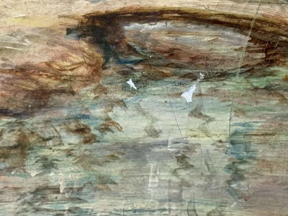 Huile sur toile orientaliste fin XIXème-début XXème signée J. Lawless