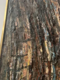 Huile sur toile , Peinture contemporaine de " POLLET LECLERC " XX siècle