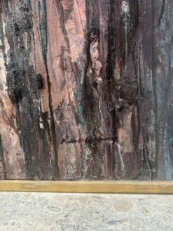 Huile sur toile , Peinture contemporaine de 