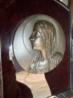 Icône chrome, Bakelite et bronze Art Déco