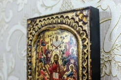 Icône du 20e siècle de Jésus et des Douze Apôtres, années 1890