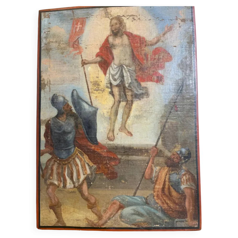 Icône « Résurrection », XVIIIe–XIXe siècle, tempera sur bois