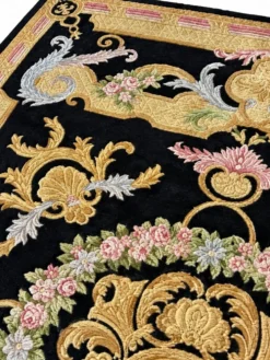 Important tapis au point de la Savonnerie – CNA – Inde – vers 1960 – 350