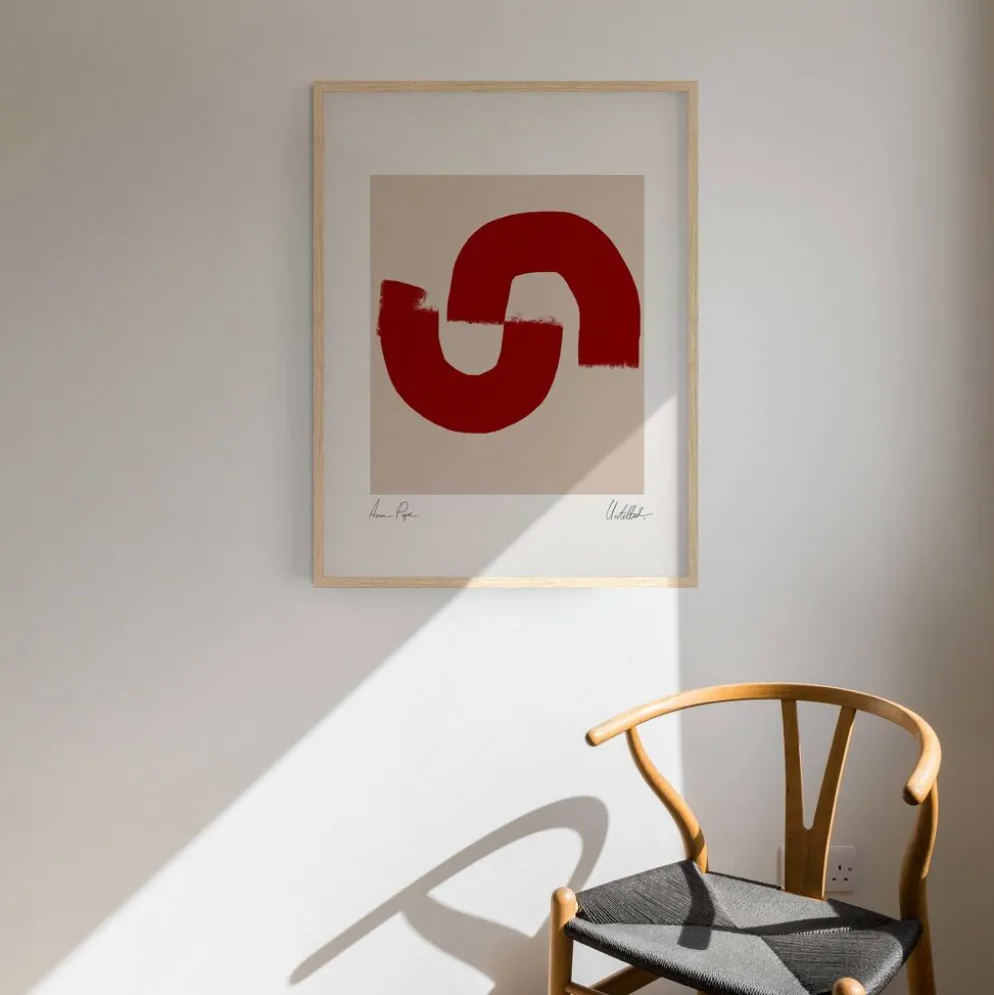 Impression giclée de composition abstraite, 50x70cm