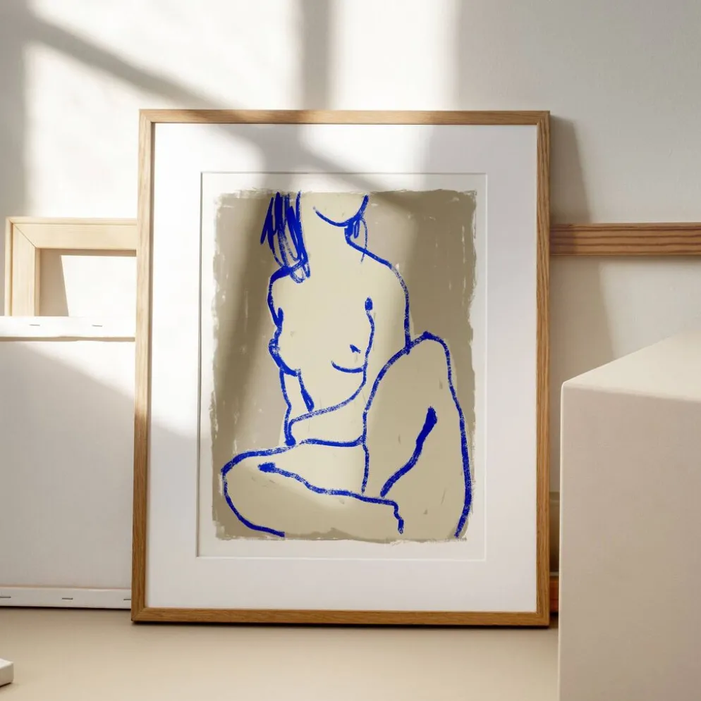 Impression giclée de figure féminine, 50x70cm