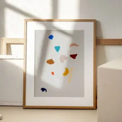 Impression giclée de galets abstraits 50x70 cm
