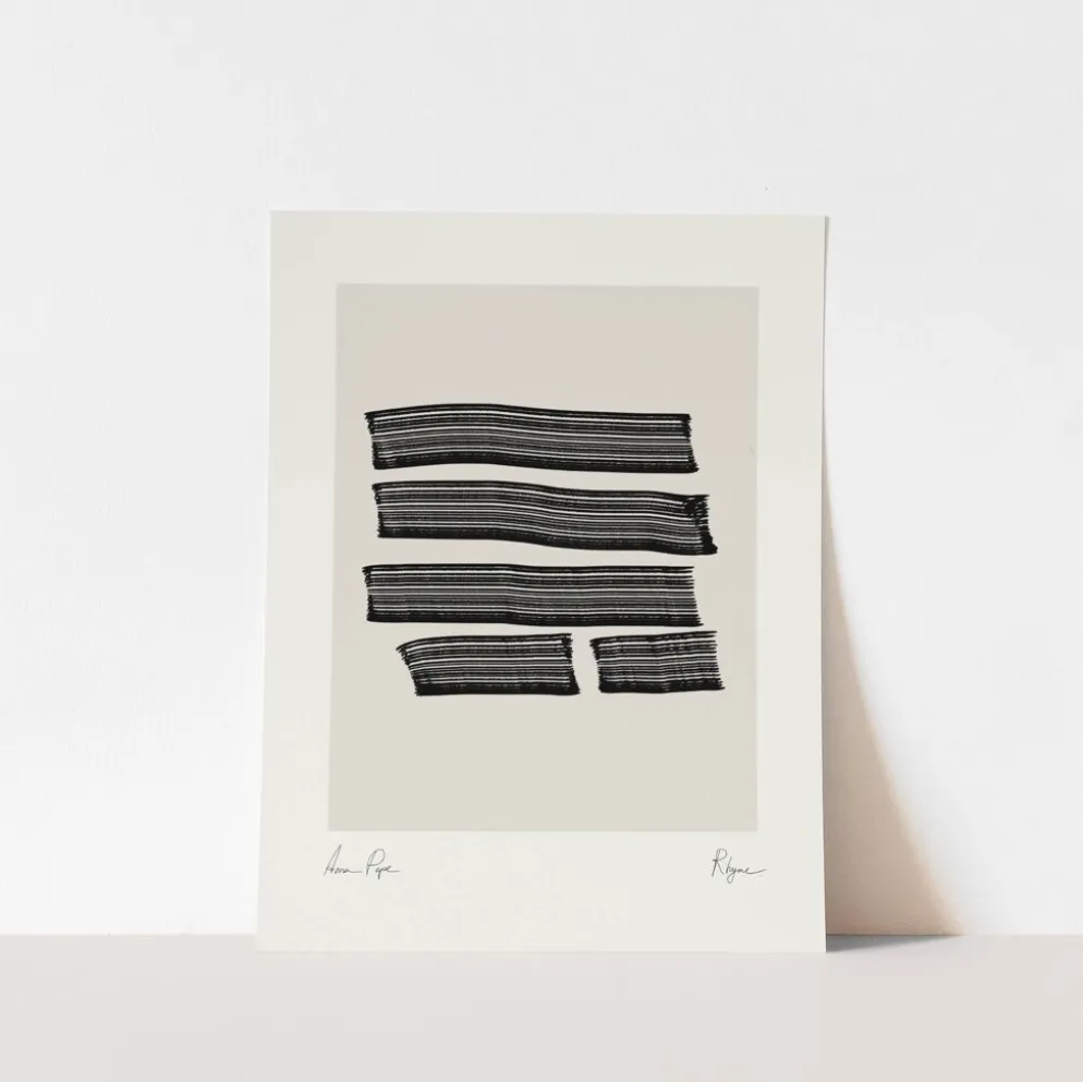 Impression giclée de lignes abstraites, 50 x 70 cm