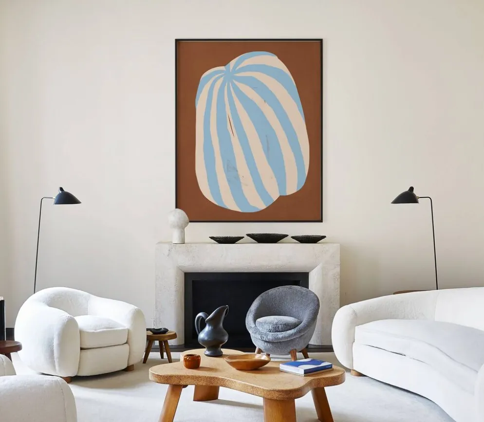 Impression giclée de peinture abstraite, 50x70cm