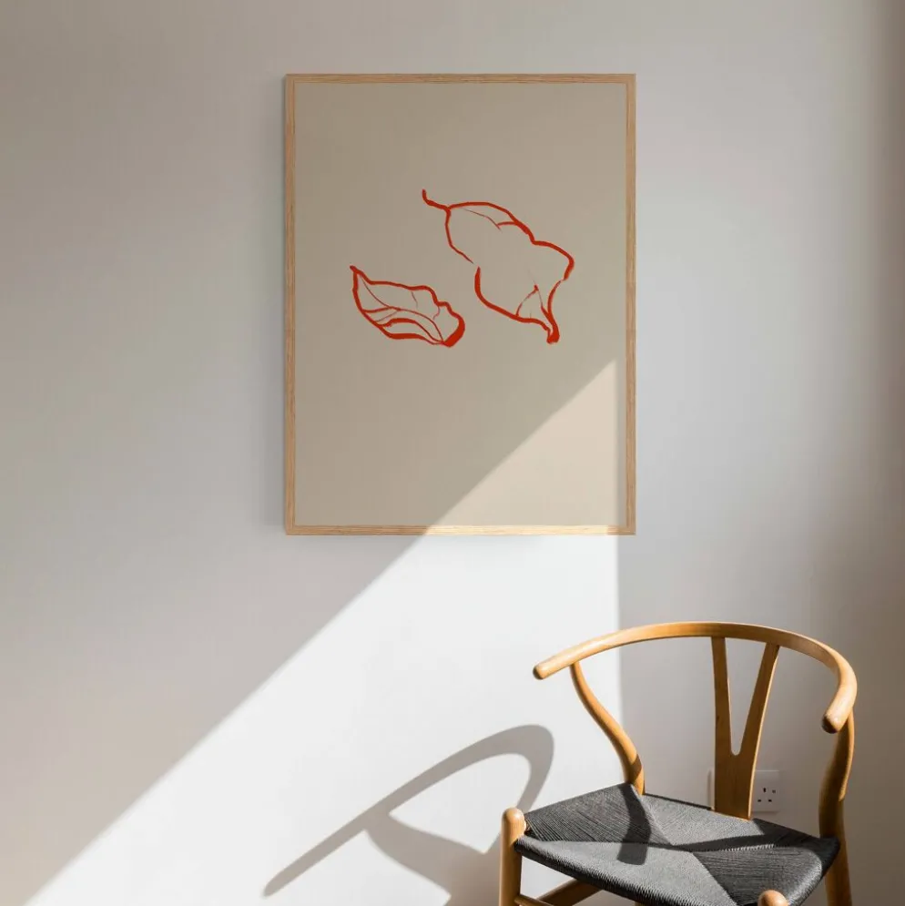 Impression giclée d'illustration botanique, 50x70