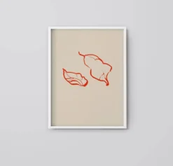 Impression giclée d'illustration botanique, 50x70