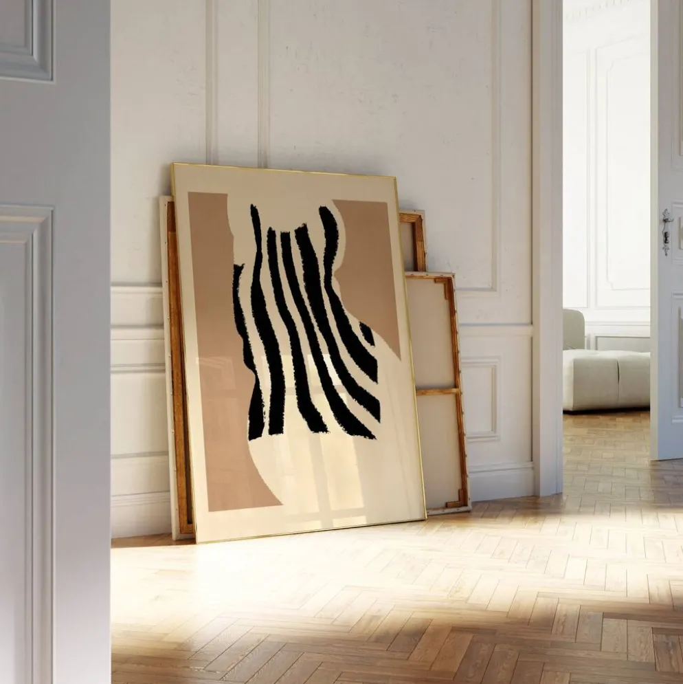 Impression giclée d'une figure féminine