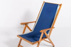 Italian foldable chaise longue by Fratelli Reguitti 1960